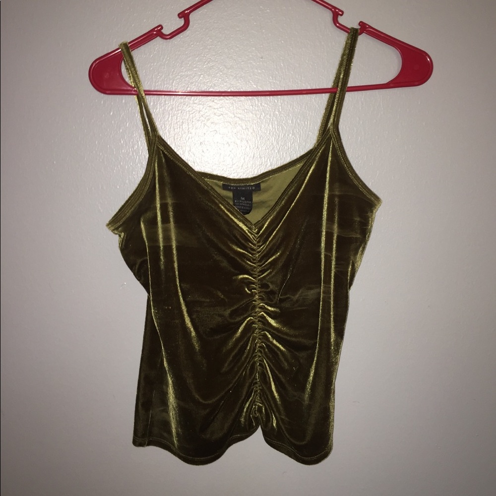 super cute velvet tank